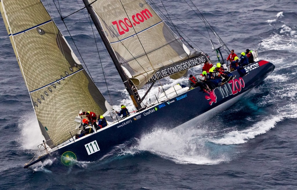 YUUZOO, Sail n: AUS 11111, Owner: Ludde Ingvall, State: NSW, Division: IRC & ORCi, Design: Simonis Voogd 90. Sydney Hobart Race 2010 ©  Rolex / Carlo Borlenghi http://www.carloborlenghi.net